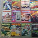 Autó-Motor magazinok 1988 egy kivételével komplett év 1-24 lapok fotó