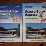 Michel Soignet Szabó Anita France Euro Express 4 B1-B2 Francia tankönyv és munkafüzet CD fotó