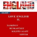 LOVE ENGLISH II. haladó angol tankönyv, munkafüzet fotó