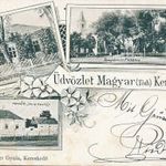 Magyarkeresztúr (Tóth Keresztúr) Kapuvár mellett / Békeffy kastély, 1903 fotó