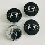 Új 4db Hyundai 60mm felni kupak alufelni felniközép felnikupak kerékagy porvédő kupak fotó