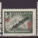 Jugoszlávia 1948 teljes sor , használt 5 postatiszta* fotó