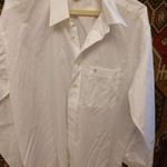 ETERNA férfi 41-es minőségi fehér pamut ing, férfi L-es hosszú újjú fehér pamut ing -újszeű fotó