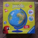 Ravensburger 180 db-os 3D gömb puzzle - Földgömb gyerekeknek fotó