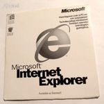 Windows Microsoft Internet Explorer 4 eredeti számítógépes telepítő cd lemez - újszerű, retró fotó