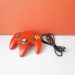 Eredeti Nintendo 64 controller kontroller kar piros !! N64 fotó