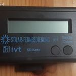 IVT napelemes töltésvezérlő kijelző panel + 2GB MicroSD kártya ealdó! fotó