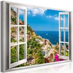 Kép - Positano az ablakból 60x40 fotó