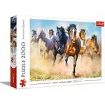 Trefl Puzzle - vágtató lovak 2000 db fotó