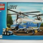 Lego city 4439 heavy-lift helicopter / teherhelikopter 1 leírás összeszerelési útmutató fotó