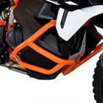 Bukócső HEED - KTM 890 Adventure / R / 790 Adventure / R (2019-2022) - alsó, narancs fotó