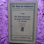 L. Buffe: Die Weltanschauungen der grosen Philosophen der Neuzeit - 1912-es német nyelvű fotó