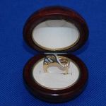 Arany 14k kétszínű női gyűrű 5.1 gr fotó