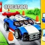 LEGO 31027 kék versenyautó készlet fotó