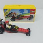 Lego 6526 Red Line Racer - versenyautó - doboza is megvan - 1989 fotó
