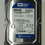 WD Western Digital 500GB HDD merevlemez SATA 100/100 #9049 fotó