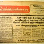 Régi újságok 1950-es évek (ár 1 db-re értendő). fotó