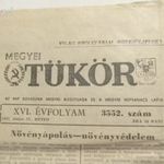 Megyei Tükör kovászna megye 1983. jún. magyat nyelvű régi román újság fotó