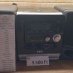 AEG MC 4428 mini HI-FI fekete, 13 W, kishibás! fotó