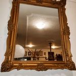 Hibátlan, antik, blondel fali tükör 97*79 cm méretben, új tükörlappal fotó