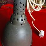 Vintage retró ipari lámpa, csarnoklámpa műhelylámpa, 29 cm fotó