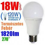 LEDes Izzó LED Égő Lámpa E27 Természetes Fehér 18W 1880lm - OPTONICA fotó