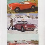 Tucatnyi képeslap no 24 12 db Alfa Romeo képeslap giulia Giulietta Spider Bertone fotó