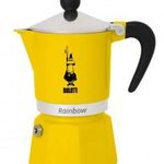 Bialetti Kávéfőző 3 személyes Rainbow sárga 0004982 fotó