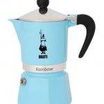 Bialetti Kávéfőző 3 személyes Rainbow világos kék 0005042 fotó
