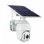 Intelligens, napelemes WiFi biztonsági kamera mozgásérzékelővel / PTZ kamera fotó