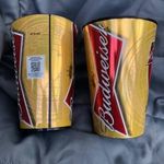 2 darab Budweiser 2014 VB Brazilia műanyag pohár korsó fotó