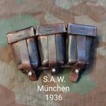 II. Világháborús német Mauser K98 tártáska fotó