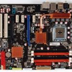 ASUS P5Q3 775-ÖS DDR-3 PCI-E SATA RAID + INTEL CORE2DUO E6600 PROCESSZOR + HŰTŐ fotó