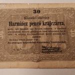 30 pengő krajcár 1849 Kossuth CSILLAGOS 1 Ft-ról!! fotó