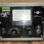 RETRO műszer - ORION EMG 1631/B - elektroncsöves frekvenciamérő - működik ! fotó