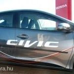 Honda Civic 5D / Tourer 2012-től Ajtóvédő Díszléc fotó