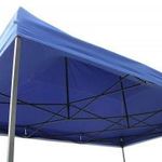3x2 kék rendezvény sátor árusító piaci horgász kerti pavilon fotó