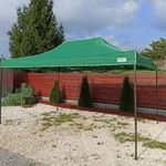3x4, 5 Rendezvény sátor árusító piaci horgász kerti pavilon zöld fotó