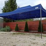 3x4, 5 Rendezvény sátor árusító piaci horgász kerti pavilon kék fotó