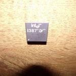 INTEL i387 DX-16-33 Kerámia Co Processzor fotó