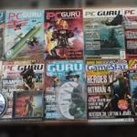 10 db PC játék magazin egyben (1996-2005); PC GURU, Gamer, GameStar + CD, DVD lemezek fotó