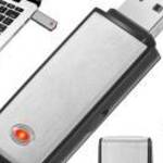 Mini kémrögzítő, lehallgató USB pendrive fotó