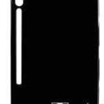 SAMSUNG Galaxy Tab S9 Ultra, Tab S8 Ultra, Szilikon védőtok, Fekete - ACCMOBILE fotó