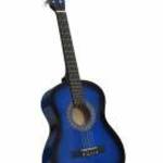 vidaXL kék klasszikus gitár kezdőknek és gyerekeknek 3/4 36" fotó