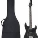 vidaXL fekete elektromos gitár kezdőknek tokkal 4/4 39" fotó