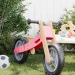 vidaXL rózsaszín egyensúlyozó-kerékpár gyerekeknek fotó
