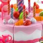Születésnapi torta - 80 elemből álló készlet - Kruzzel fotó
