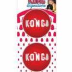 Kutya játék Kong Signature Balls Piros MOST 17565 HELYETT 10781 Ft-ért! fotó