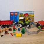 Lego City 7684 - Pig Farm & Tractor !Hiánytalan, Karcmentes, összerakási! fotó