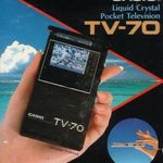 Gyűjtők figyelmébe!! Extrém ritka Casio TV-70 zsebtévé 1986-ból fotó